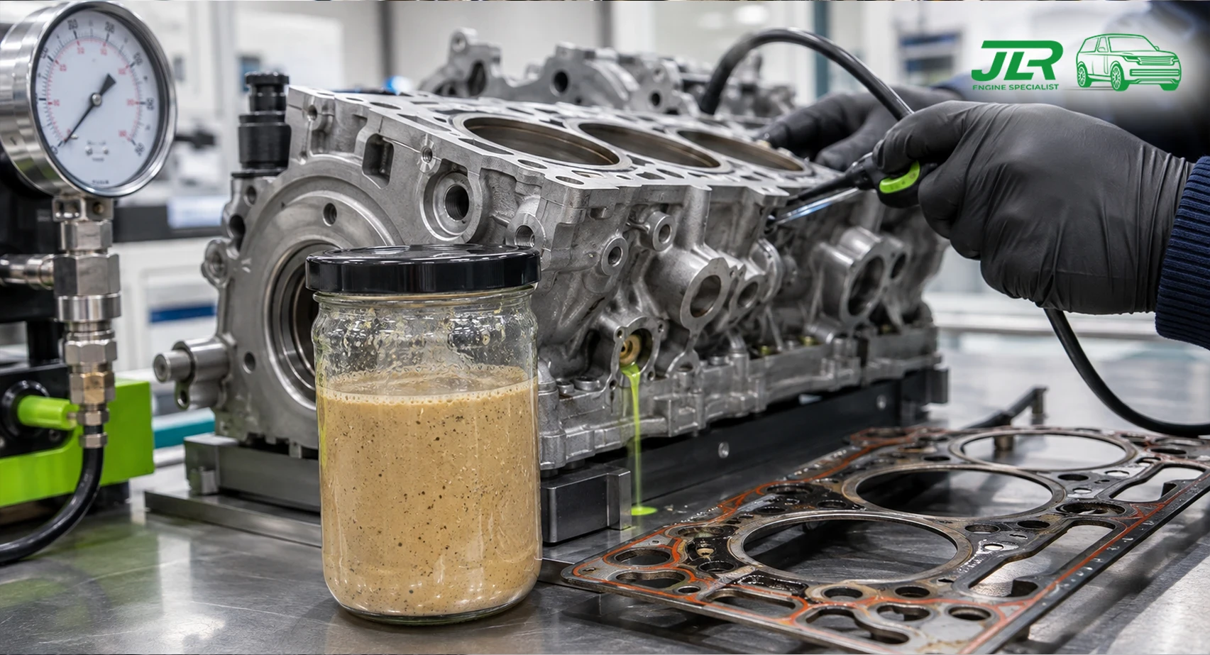 Coolant in Oil