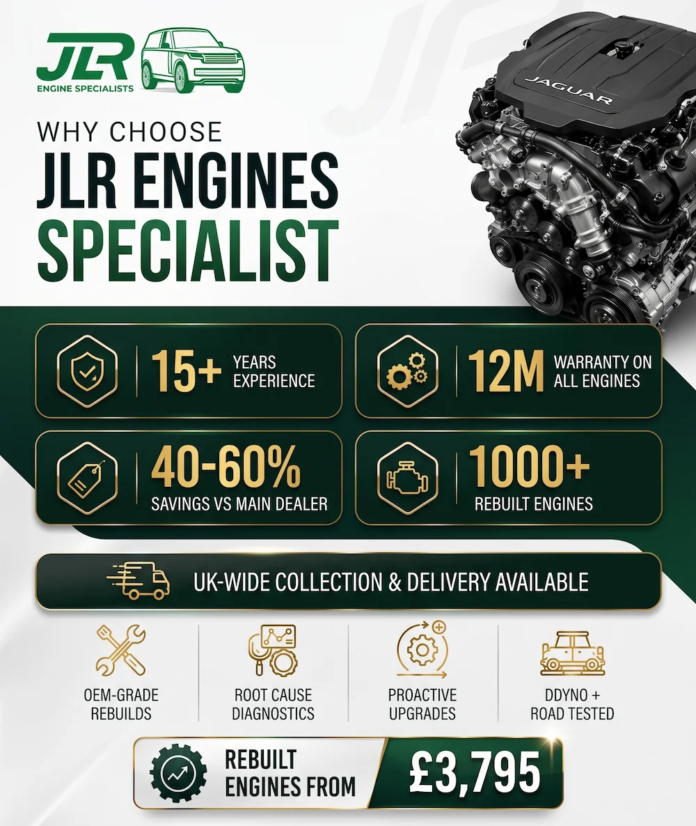 JLR Engine Specialist working on E-Pace D180 AWD