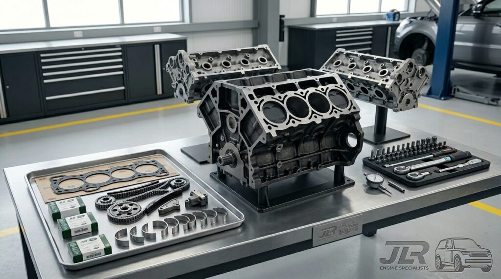 Disassembled_engine_block_workshop